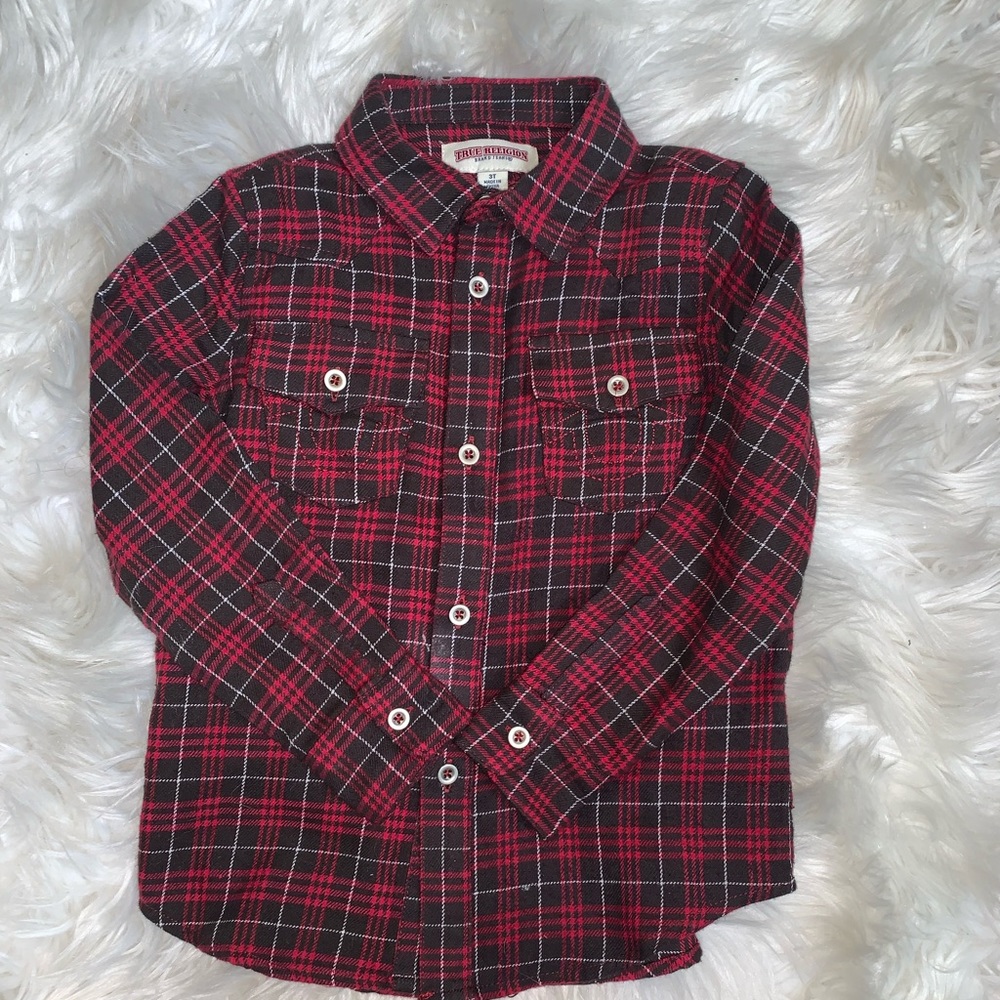 Tru religion long sleeve shirt
